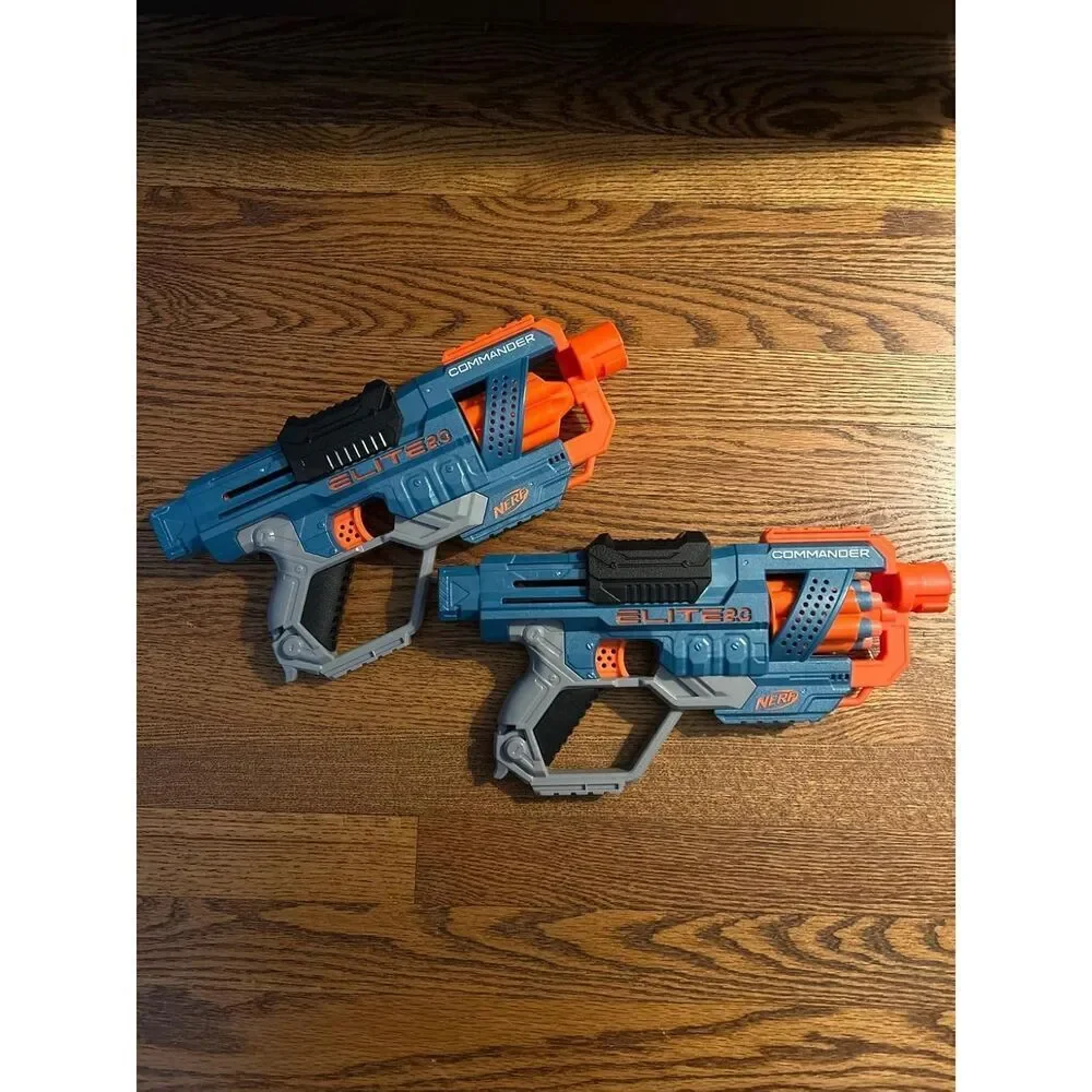 Nerf Elite 2.0 Commander RD-6 Dart Blaster 12 Darts Rotating Drum Outdoor Toys